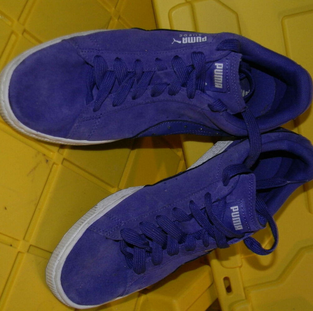 Puma suede sneakers